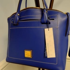 Dooney & Bourke Purse French Blue Leather
